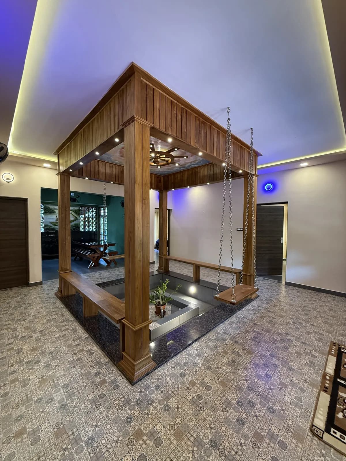 A welcoming corner inside Vipinam