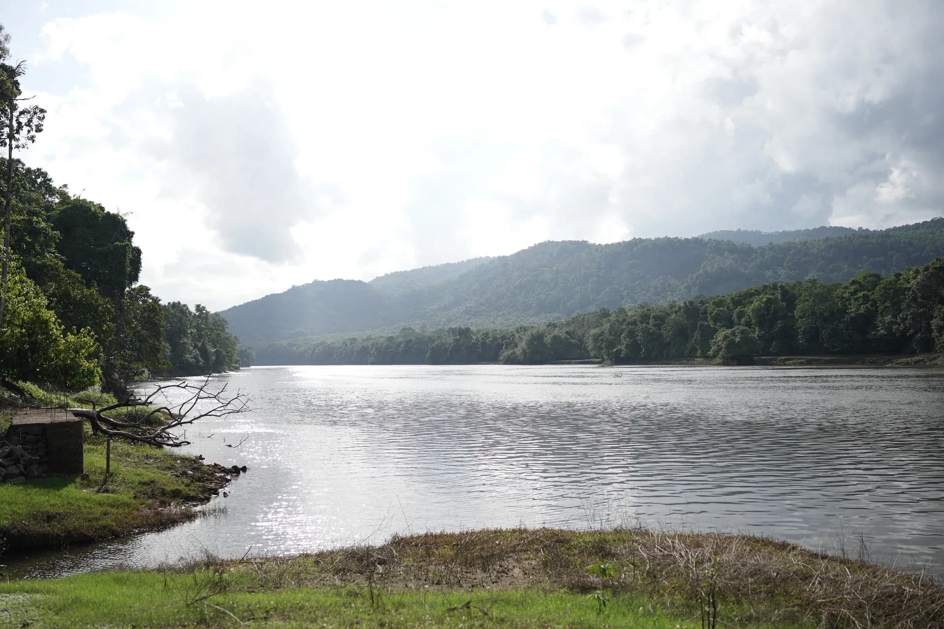 River views from the retreat